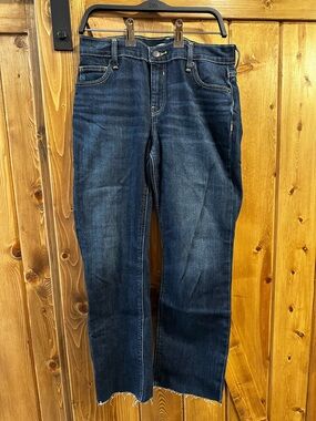 Old Navy Dark Blue Straight Leg Jeans